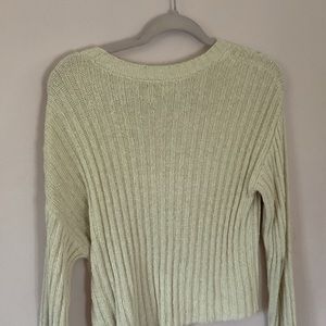 American eagle ribbed cardigan